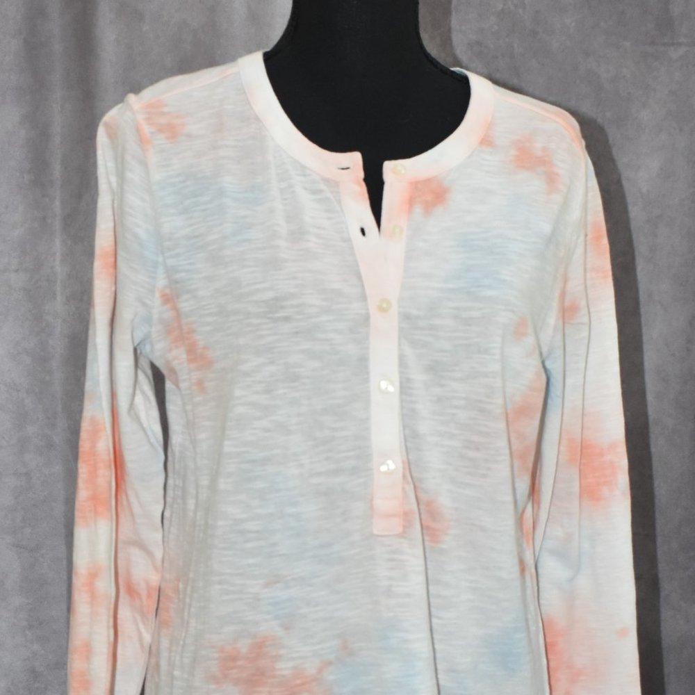 Style & Co Destiny Dye Knit Shirting